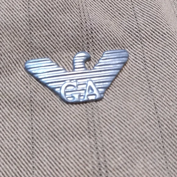 Giorgio Armani Exchange Private Members Pants, Size 33, Tan with Wide Pi… - Picture 7 of 12